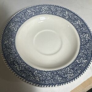 Vintage Homer Laughlin Shakespeare Country 6" Saucer Plate Cottagecore